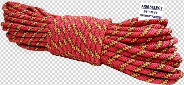 Polyester 3/8 X 100ft - Yellow