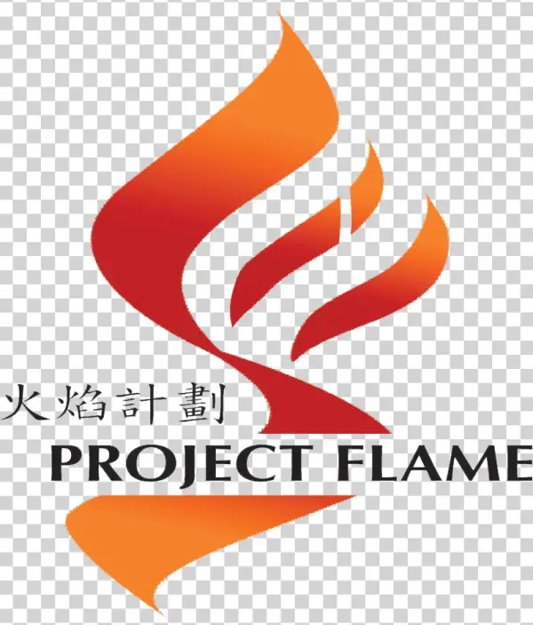 Project Flame Logo 2012 Png - Graphic Design
