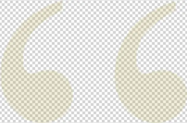 Quote Mark Gold15 - Illustration