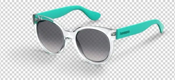 Rio - Óculos De Sol Havaianas Noronha Transparente Com Haste