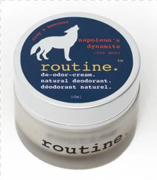 Routine De-odour-cream Handcrafted 50ml Clay Formula