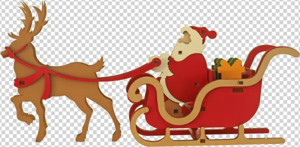 Santa - Santa On A Sledge