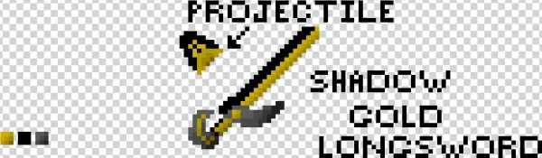 Shadow Gold Longsword - Icon