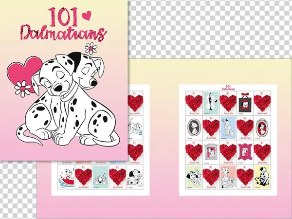 101 Dalmatians Stamp Pack