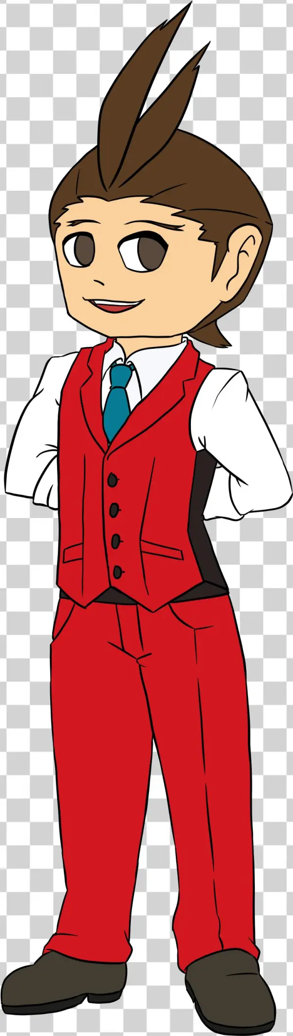 Apollo Justice Is Fine - Cartoon
