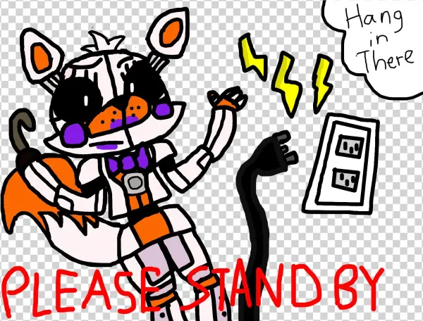 Artworkplease Stand By - Cartoon