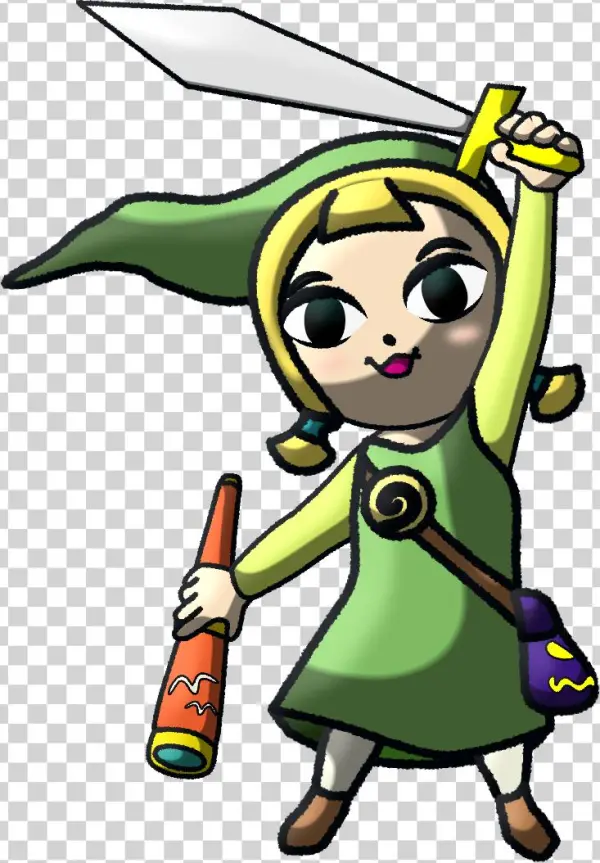 Aryll As Link - Aryll And Link