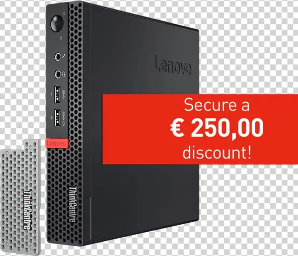 Cw09 Lenovo Tiny In One Tiny En Störer Display - Lenovo Thinkcentre M910q - 10mv - 16 Gb Ram - 2.9 Ghz