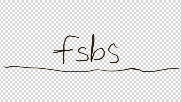 Fs Bs Scribble - Calligraphy