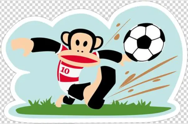 Футболист Football - Cartoon