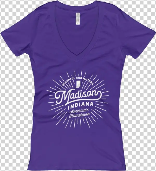 Madison Vintage Lines Women's - Adopt Don't Shop T Shirt | Rescue Dogs Matter Tee |