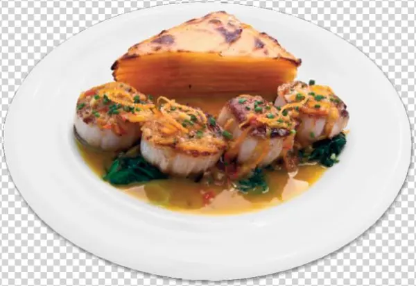 Orange Glazed Scallops1 - Orange