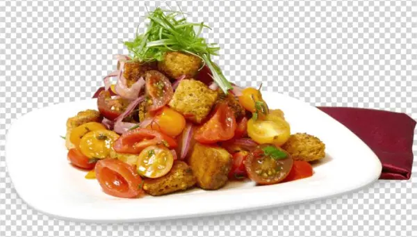 Parmesan Romano Panzanella Salad - Entrée