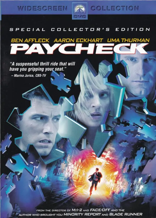 Paycheck - Paycheck Bluray