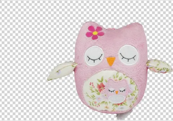 Pink Owl Teddy - Plush