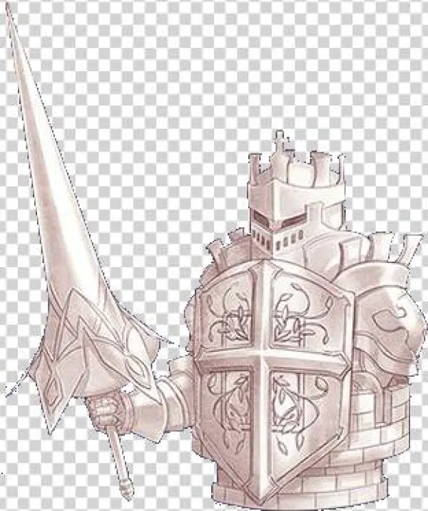 Rook Chess Piece - Illustration