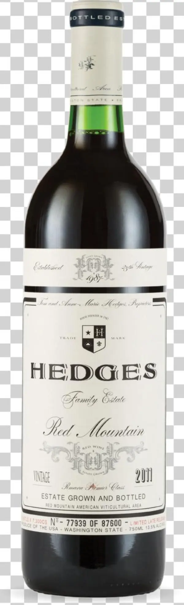 The Land Left Bottle - Hedges Cellars 2011 Hedges Family Estate Red Mountain