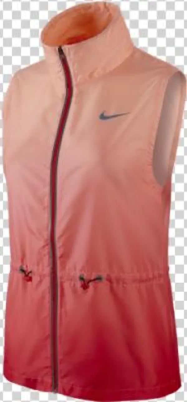 Women's Nike Gradient Vest - ナイキ Nike Dri-fit Gradient Vest - Women's - Red / Orange