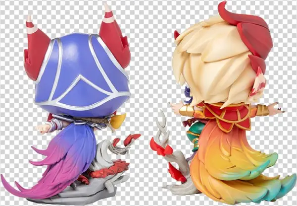 Xayah & Rakan Bracelets - Illustration