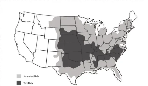 Areas Prone To Hail - Atlas