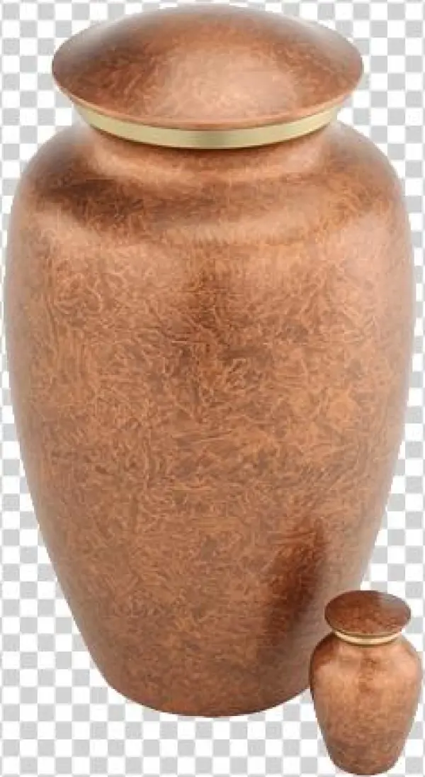 Asm Urn Copper Marble