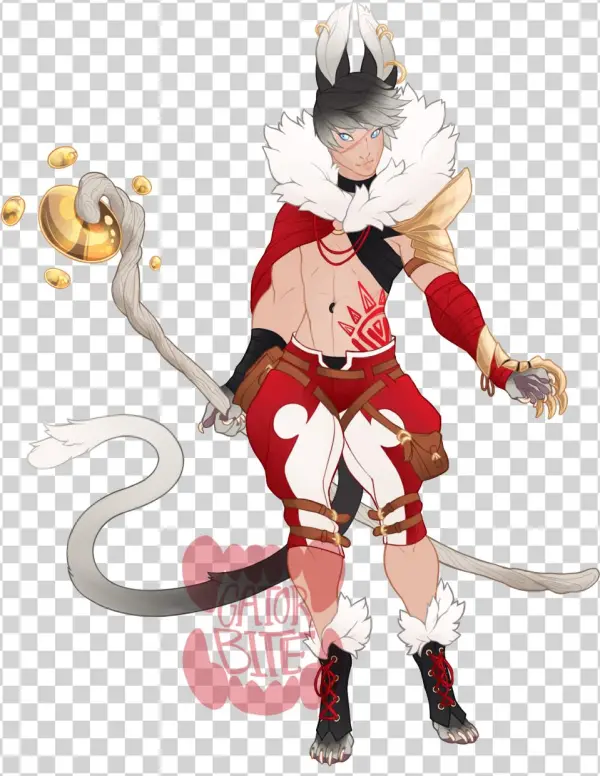 Battle Cleric - Closed - Cartoon