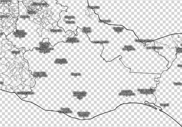 Llano Arriera - Map