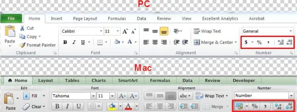 Standard Normal Formatting For Excel - Roof