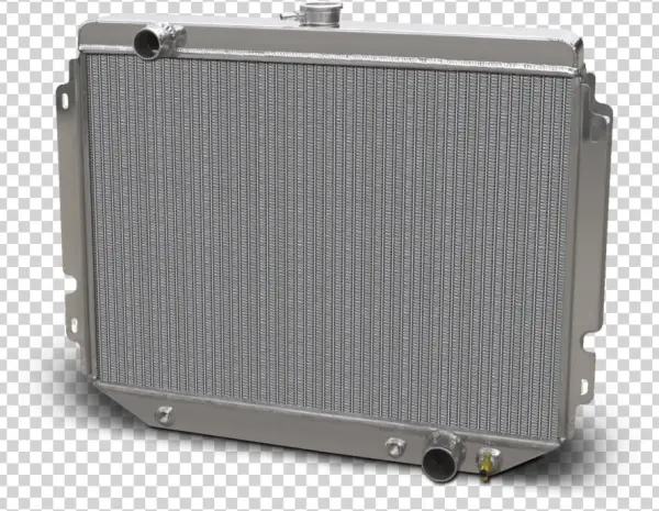 Afco Aluminum Satin Radiator '66 '67 Chevelle Downflow