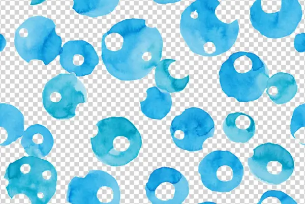 Blue Bubble Cartoon Transparent This Backgrounds - Blue