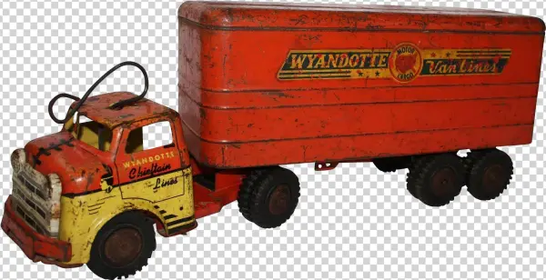 Caminhão Baú Produzido Pela Wyandotte Em Meados Dos - Truck