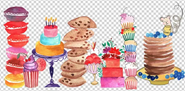Cookies Transparent Background - Book