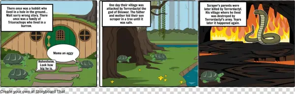 Dinoswords Intro - Cartoon