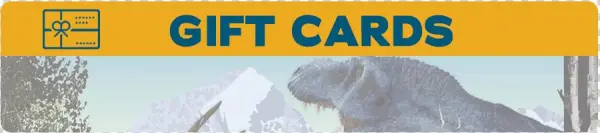 Gift Card Button - Tyrannosaurus