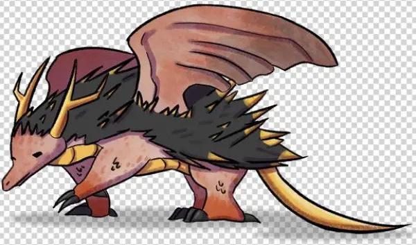 Lightning Dragon - Cartoon