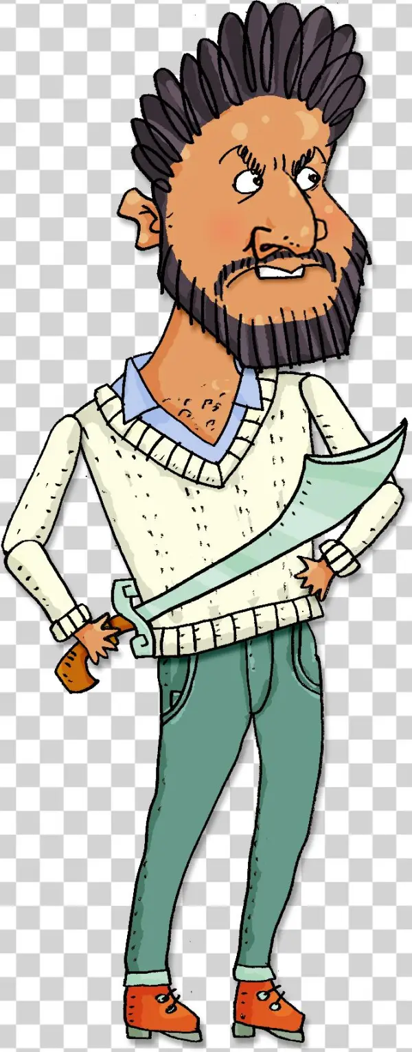 Muhammad Hamza Tzortzis - Cartoon