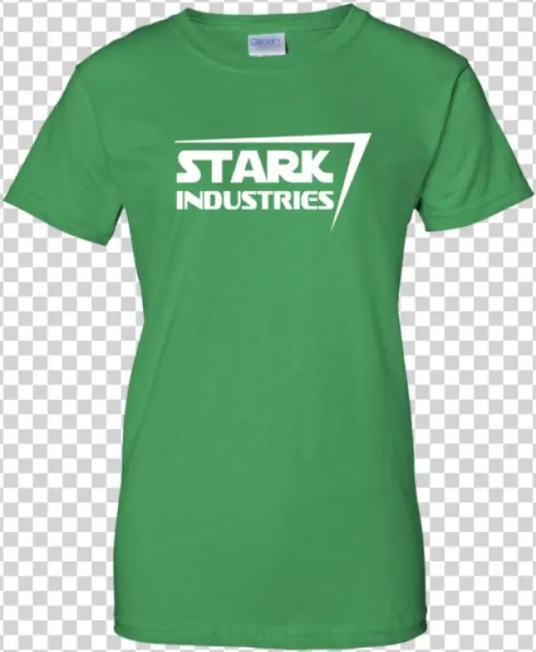 Stark Industries T Shirt G200l Gildan Ladies' 100% - Green Teddy Halloween Women T-shirt - Irish Green -