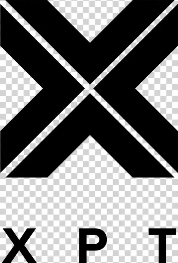 Xpt Thin-vertical Black - Vector Graphics