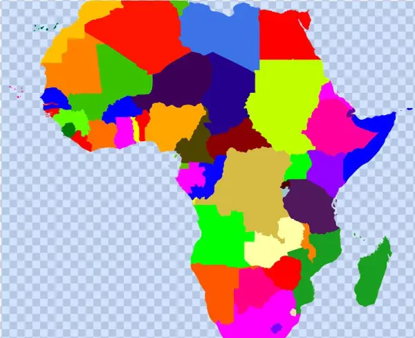 A Cry From The Heart - Colorful Map Of The Continent Of Africa Journal: Take