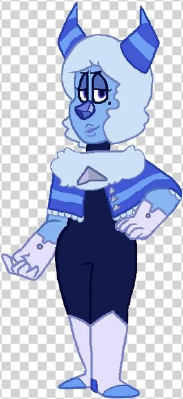 Blue Lace Agate - Cartoon