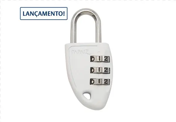 Com Design Moderno E Diferenciado, Este Cadeado Dispensa - Papaiz