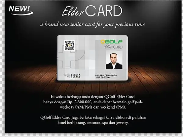 Elder Card - Flyer