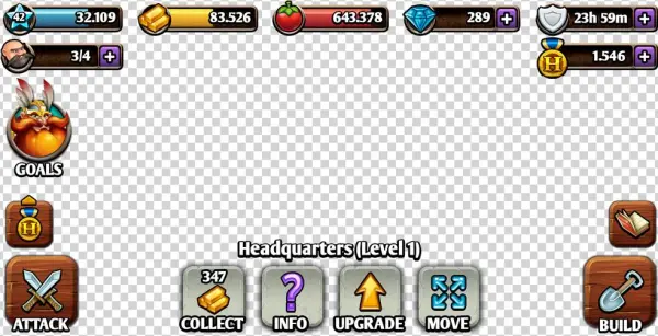 League Of Warriors Hud - Warrior