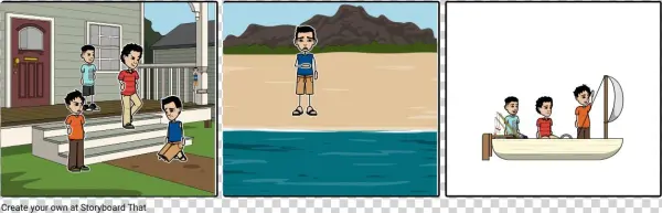 Maui And The Big Fish - Cartoon