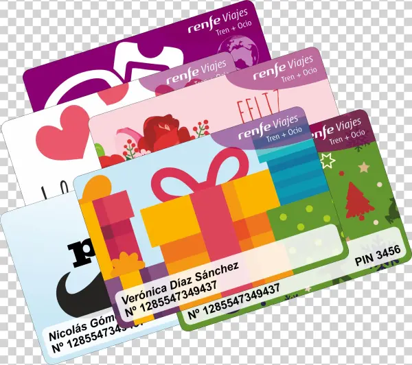 Tarjeta Regalo - Train