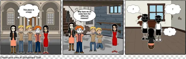 The Shadow House - Cartoon
