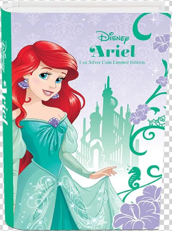 2015 1 Oz Silver Coin - Little Mermaid Postcard Thank You Cards (8 Pack) -