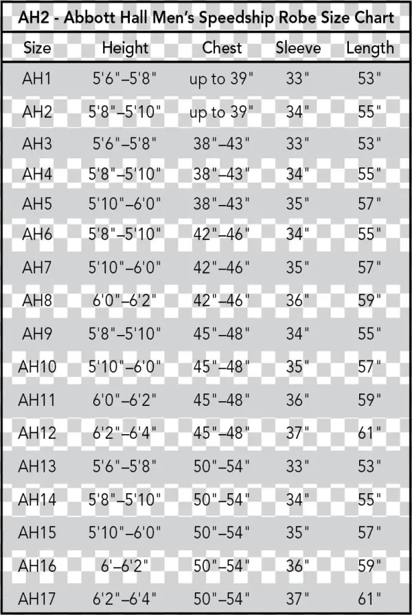 Abbott Hall A518 Speedship Pulpit Robe - Number
