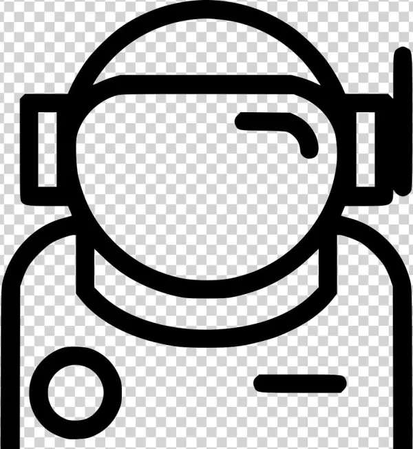 Astronaut Comments - Cutline Craft Astronaut Space Research Signs Shape