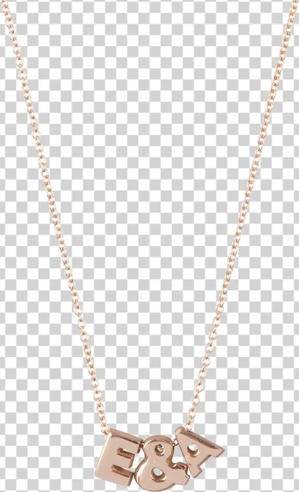 Capital Necklace 3 Letters - ミキモト パール ネックレス 一 粒